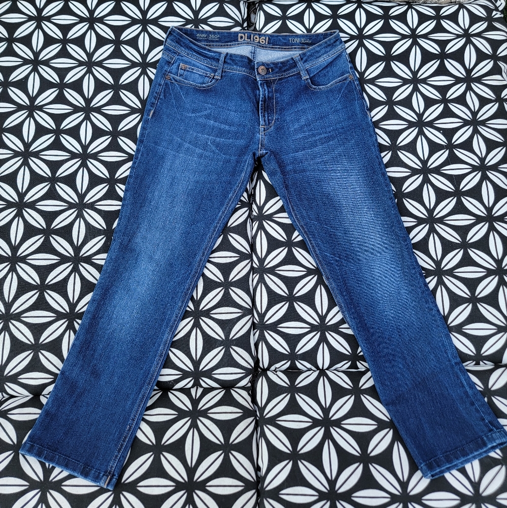 DL1961 Toni High-Rise Crop Jeans